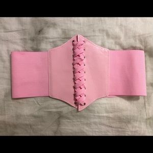 SHEIN Lace Up Corset Belt